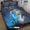 TRENDING Cross and Lion Jesus Quilt  POD Design Bedding set