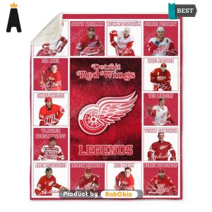 [AVAILABLE] Detroit Red Wings Legends National Hockey League Hot Winter Blanket