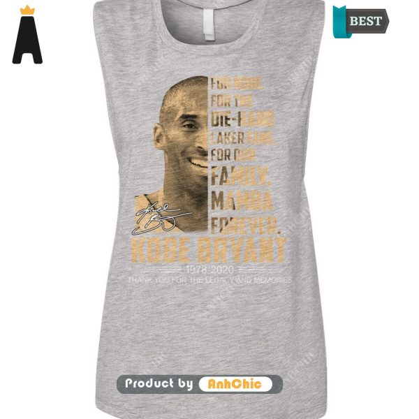 [AVAILABLE] For Kobe For The Die-Hand Laker Fans For Out Family Mamba Forever KoBe Bryant 1978-2020 Thank You For The Memories Street Style Fusion T-Shirt