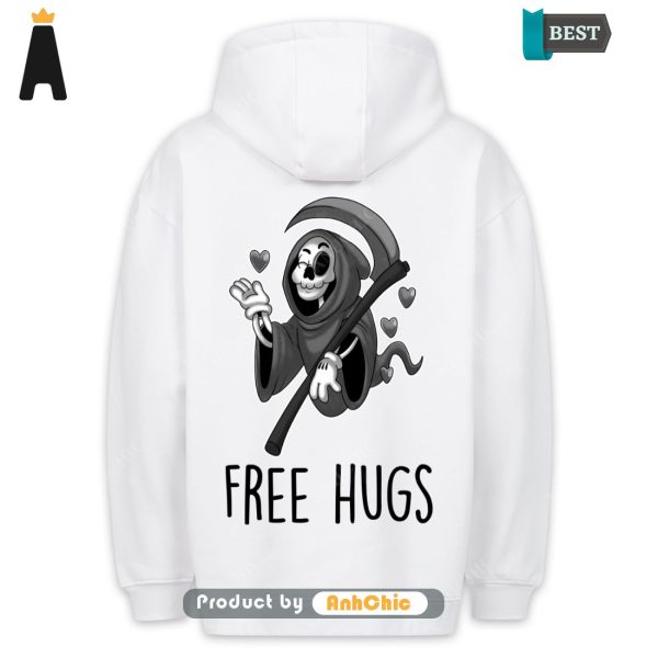 [AVAILABLE] Free Hugs  Street Style Fusion Cute Classic Hoodie