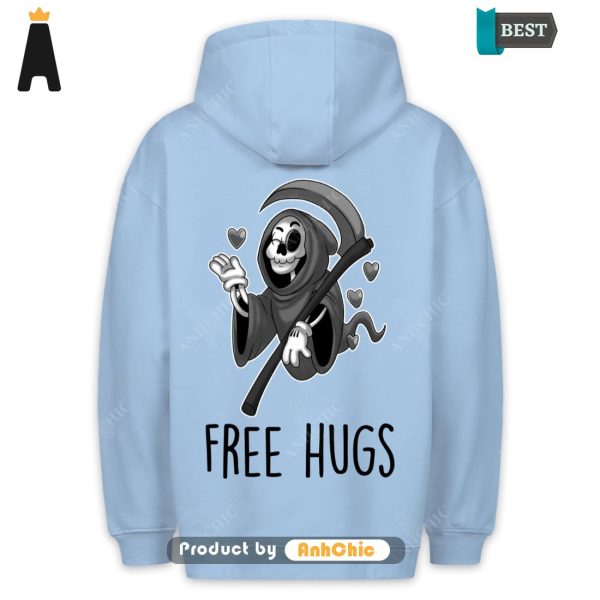 [AVAILABLE] Free Hugs  Street Style Fusion Cute Classic Hoodie