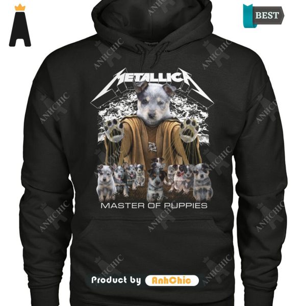 [BEST] Blue Heelers Metallica Master Of Pupies Trending Collection T-Shirt