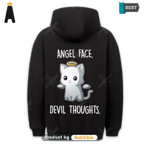 BEST Devil Thoughts  Street Style Elegance Cute Classic Hoodie