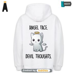 BEST Devil Thoughts  Street Style Elegance Cute Classic Hoodie