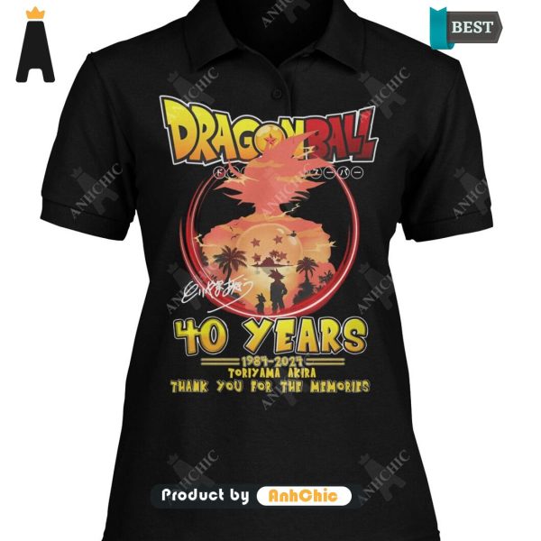 [BEST] Dragon Ball 40 Years 1984-2024 TORIYAMA AKIRA Thank You For The Memories Modern Classics T-Shirt