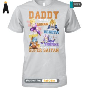 [BEST] Dragon Ball Daddy You Are As Strong As Super Saiyan Trending Collection T-Shirt