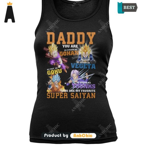 [BEST] Dragon Ball Daddy You Are As Strong As Super Saiyan Trending Collection T-Shirt