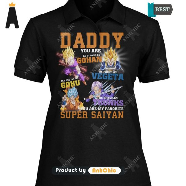 [BEST] Dragon Ball Daddy You Are As Strong As Super Saiyan Trending Collection T-Shirt