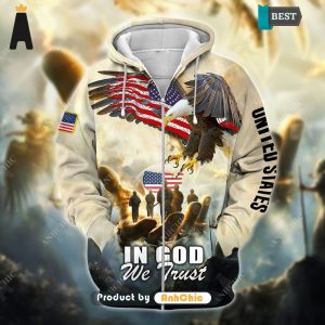 BEST  In God We Trust Veteran Day  Hot Winter 3D Hoodie