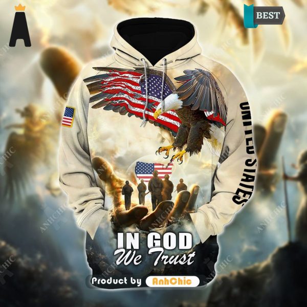 BEST  In God We Trust Veteran Day  Hot Winter 3D Hoodie