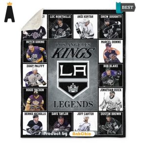 BEST Los Angeles Kings Legends National Hockey League Signature Series Blanket