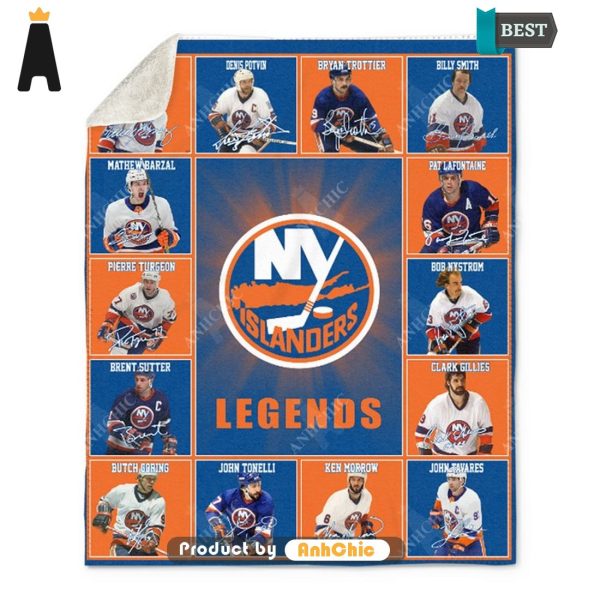 [BEST] New York Islanders Legends National Hockey League Trending Collection Blanket