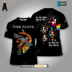 BEST Pink Floyd We Just Two Lost Souls Swimming In A Fishbowl Year After Year With You Were Here POD Design 3D T-Shirt