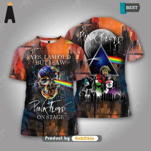 BEST Pink Floyd Yes I Am Old But I Saw Pink Floyd On Stage Urban Vibes 3D T-Shirt