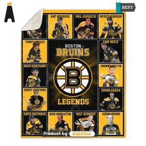 BEST-SELLING Boston Bruins Legends National Hockey League Urban Vibes Blanket