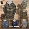 HOT  Multiple US Military Services Veteran  Street Style Elegance 3D Hoodie