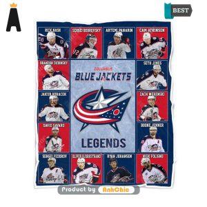 BEST-SELLING Columbus Blue Jackets Legends National Hockey League Urban Streetwear Blanket