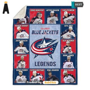 BEST-SELLING Columbus Blue Jackets Legends National Hockey League Urban Streetwear Blanket