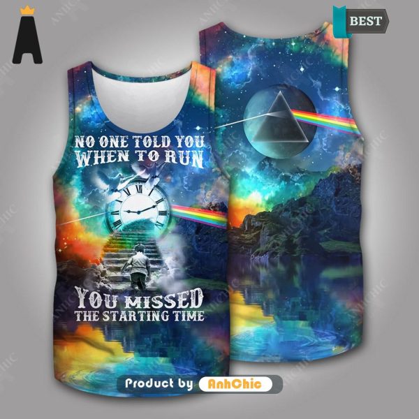 BEST-SELLING  Pink Floyd No One Told You When To Run You Missed The Starting Time Luxury Comfort 3D T-Shirt