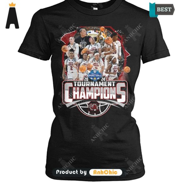 [BEST] South Carolina NCAA Women’s Basketball 2020-2024 Tournament Champions Street Style Fusion T-Shirt