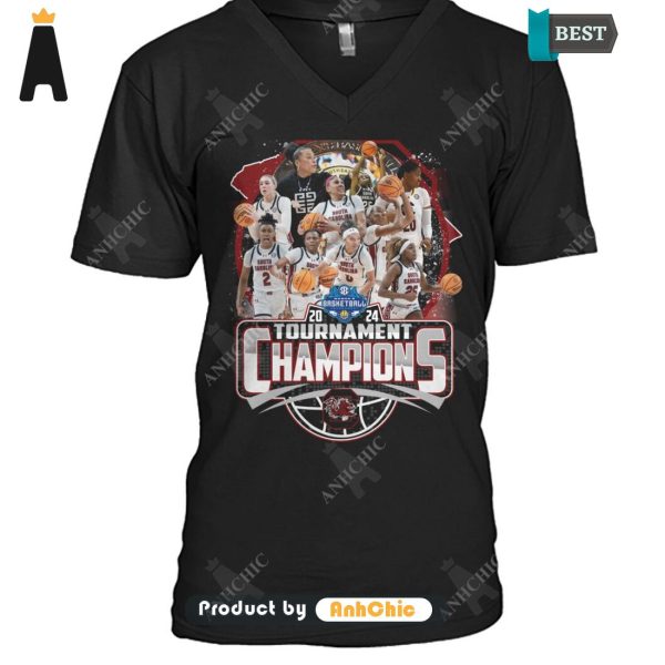 [BEST] South Carolina NCAA Women’s Basketball 2020-2024 Tournament Champions Street Style Fusion T-Shirt