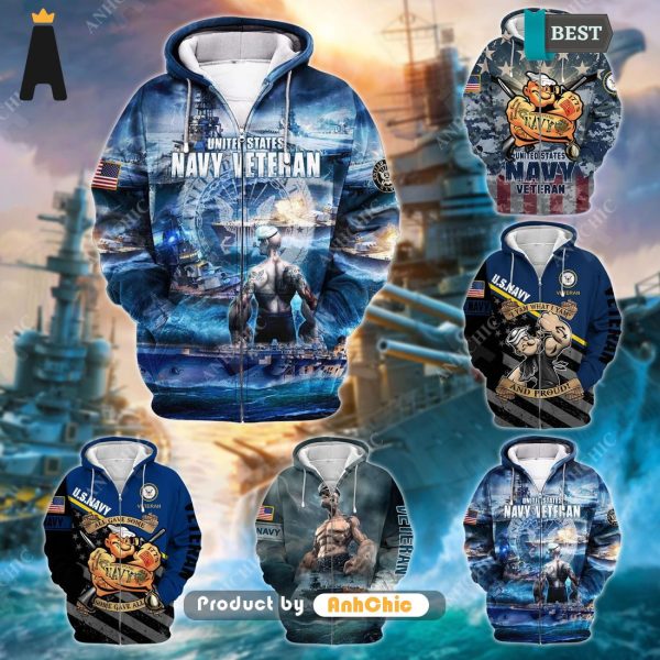 BEST Unique Popeye Navy  Modern Classics 3D Hoodie