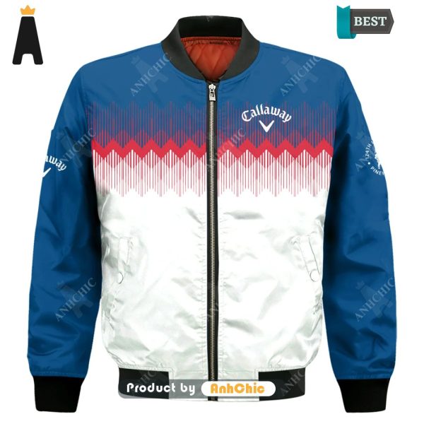 [HIGH-END] Callaway 124th U.S. Open Pinehurst Street Style Elegance Bomber Jacket