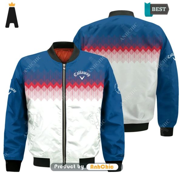 [HIGH-END] Callaway 124th U.S. Open Pinehurst Street Style Elegance Bomber Jacket