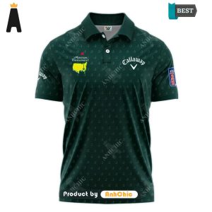 [HIGH-END] Callaway Masters Tournament  All over Printed Polo Shirt