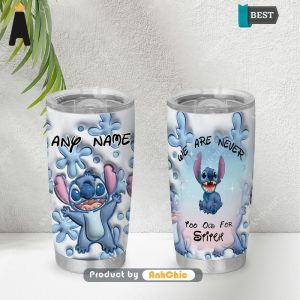 [HIGH-END] We Are Never Too Old For Stitch Personalized Modern Classics Gift For Fan Tumbler