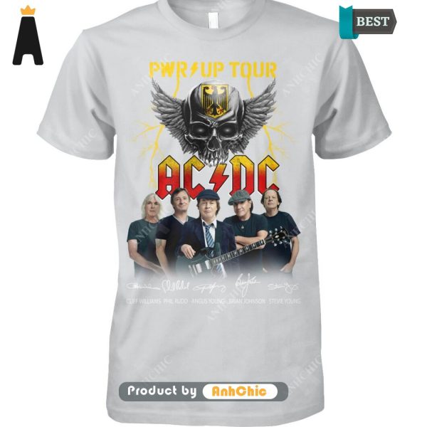 HOT AC DC PWR Up Tour 51 Anniversary 1973-2024 Thank You For The Memories Urban Vibes T-Shirt