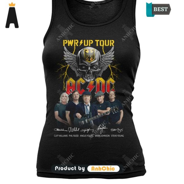 HOT AC DC PWR Up Tour 51 Anniversary 1973-2024 Thank You For The Memories Urban Vibes T-Shirt