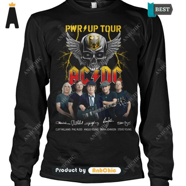 HOT AC DC PWR Up Tour 51 Anniversary 1973-2024 Thank You For The Memories Urban Vibes T-Shirt