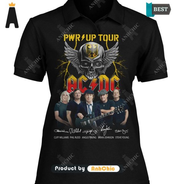 HOT AC DC PWR Up Tour 51 Anniversary 1973-2024 Thank You For The Memories Urban Vibes T-Shirt