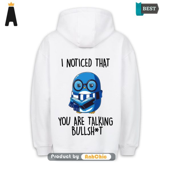 HOT Bullsht Penguin  Street Style Elegance Cute Classic Hoodie