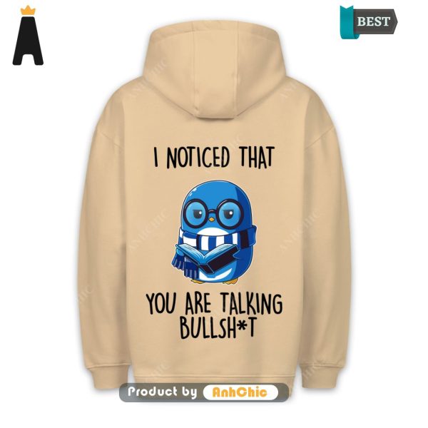 HOT Bullsht Penguin  Street Style Elegance Cute Classic Hoodie