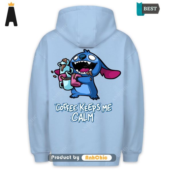 HOT Coffee Keeps Me Calm  Urban Streetwear Cute Classic Hoodie