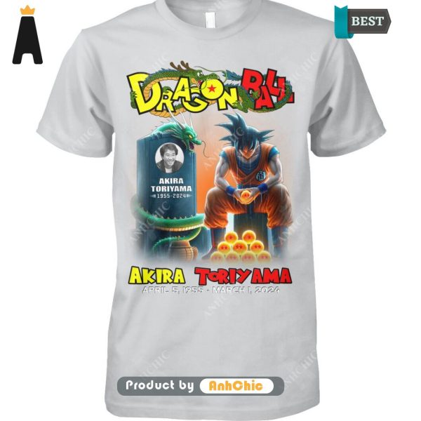 HOT Dragon Ball TORIYAMA AKIRA 1955-2024 Thank You For The Memories Hot Winter T-Shirt