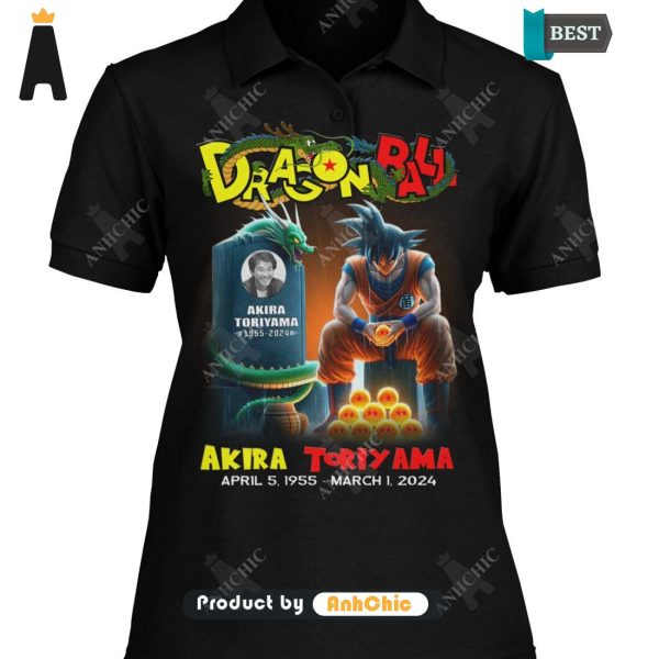 HOT Dragon Ball TORIYAMA AKIRA 1955-2024 Thank You For The Memories Hot Winter T-Shirt