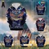 HOT FASHION  Multiple US Military Services Veteran  Signature Series 3D Hoodie