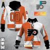 BEST-SELLING Personalized NHL San Jose Sharks Mix Jersey  POD Design 3D Hoodie