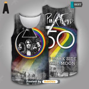 HOT FASHION Pink Floyd The Dark Side Of The Moon Luxury Comfort 3D T-Shirt