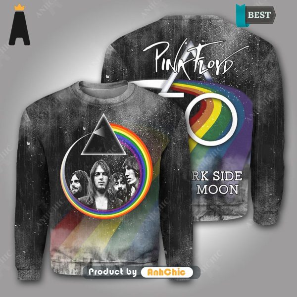 HOT FASHION Pink Floyd The Dark Side Of The Moon Luxury Comfort 3D T-Shirt