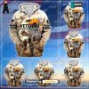 HOT FASHION Unique US Veteran  Hot Winter 3D Hoodie