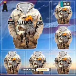 HOT FASHION  US Veteran Remember – Honor – Respect  Street Style Elegance 3D Hoodie