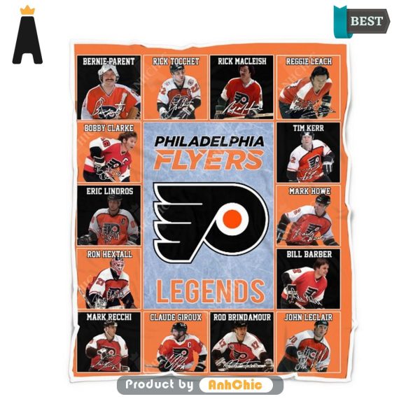 HOT Philadelphia Flyers Legends National Hockey League All over Printed Blanket