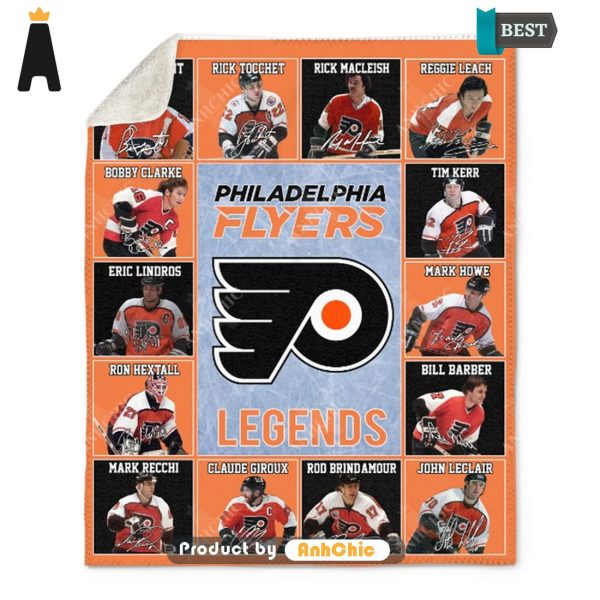 HOT Philadelphia Flyers Legends National Hockey League All over Printed Blanket