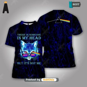 HOT Pink Floyd There’s Someone In My Head But It’s Not Me All over Printed 3D T-Shirt