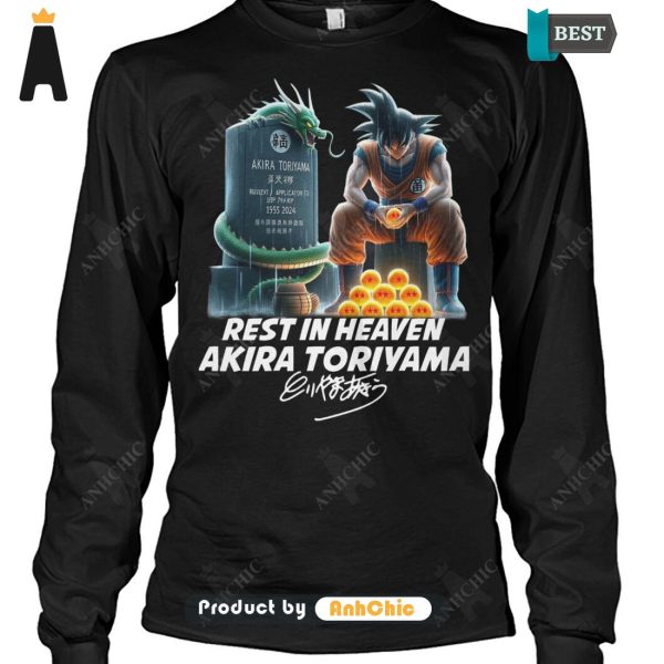 HOT Rest In Heaven AKIRA TOIRIYAMA Limitted Edition T-Shirt