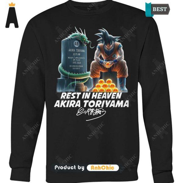 HOT Rest In Heaven AKIRA TOIRIYAMA Limitted Edition T-Shirt